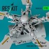 RESKIT RSU35-0020 Mi-24 Hind main rotor for Trumpeter kit (3D Printed) 1/35